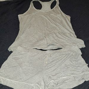 ALFANI Intimates gray pj set